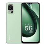 Lava Blaze 5G (Glass Green, 8GB RAM, UFS 2.2 128GB Storage) | 5G Ready | 50MP AI Triple Camera | Upto 16GB Expandable RAM | Charger Included | Clean Android (No Bloatware)