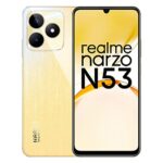 realme narzo N53 (Feather Gold, 4GB+64GB) 33W Segment Fastest Charging | Slimmest Phone in Segment | 90 Hz Smooth Display
