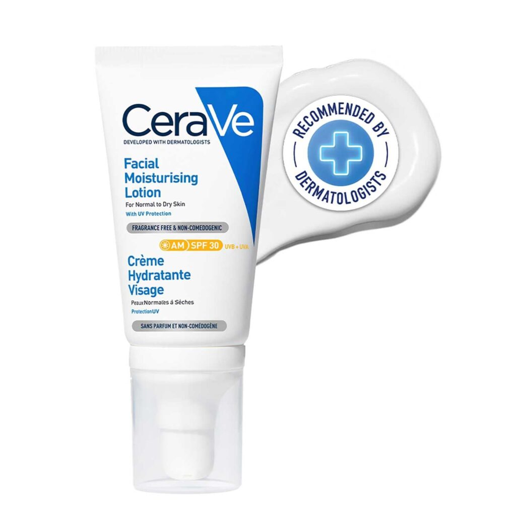 CeraVe AM Facial Moisturizing Lotion For Normal to Dry Skin (52ml)
