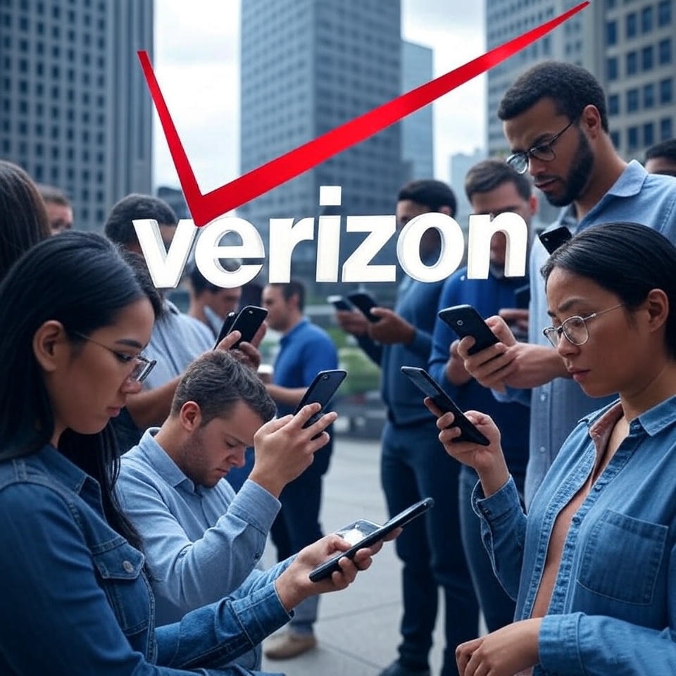 Verizon Network Outage Grips U.S. Customers on August 30, 2025