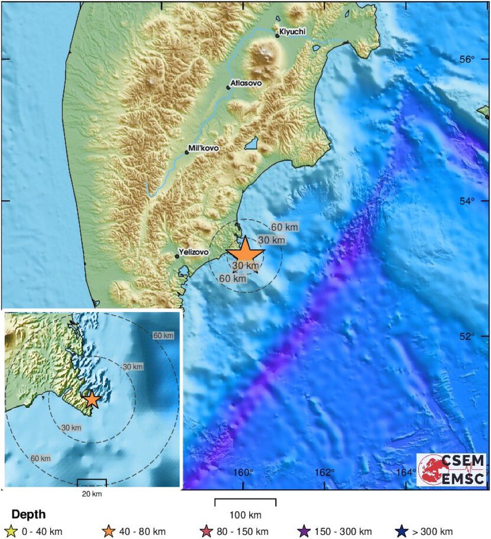 Kamchatka’s Unrelenting Tremors: 7.4-Magnitude Earthquake Shakes Russia’s Far East
