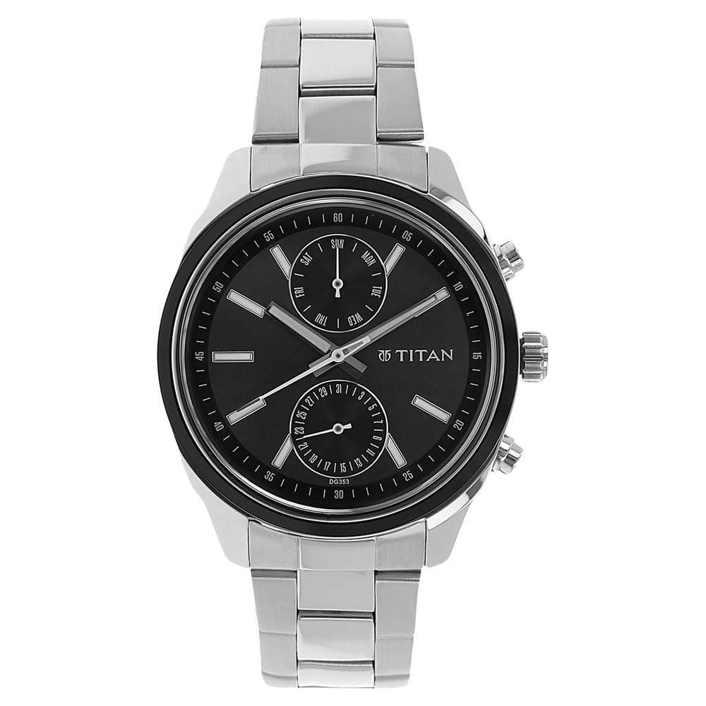Titan Titan Neo Analog Black Dial Men’s Watch NM1733KM01/NN1733KM01