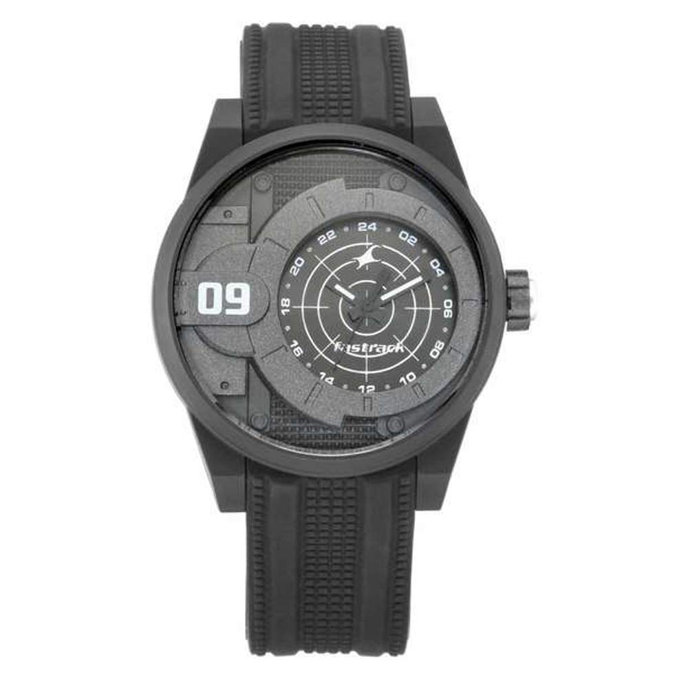 Fastrack Trendies Analog Black Dial Men’s Watch-38058PP03/NP38058PP03 Fastrack Trendies Analog Black Dial Men’s Watch-38058PP03/NP38058PP03