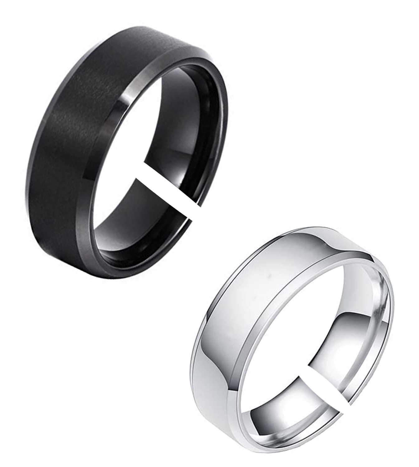 okos Men’s Jewellery Trendy Solid Polish Finish Stainless Steel Band Style Ring Crafted For Boys and Men FR1000968 okos Men’s Jewellery Trendy Solid Polish Finish Stainless Steel Band Style Ring Crafted For Boys and Men FR1000968