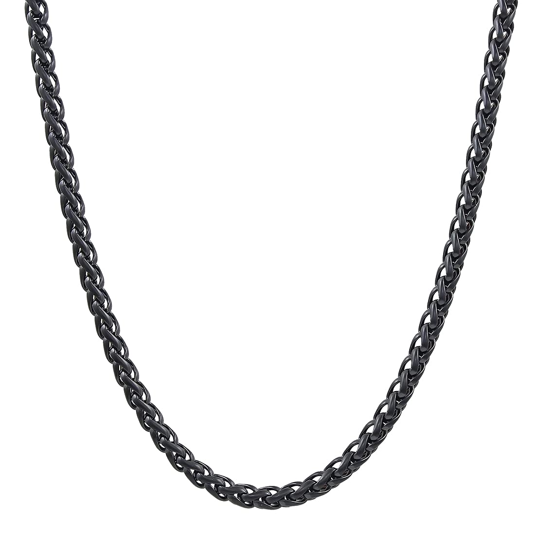 Nakabh Stainless Steel Elegant Statement Necklace Chain for Boys and Men