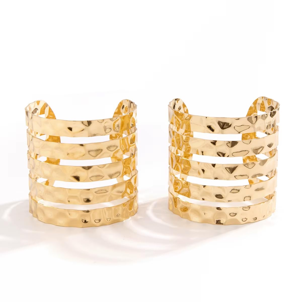 Shining Diva Fashion Set of 2 Latest Stylish Cuff Kada Bracelet for Women & Girls (16553b)