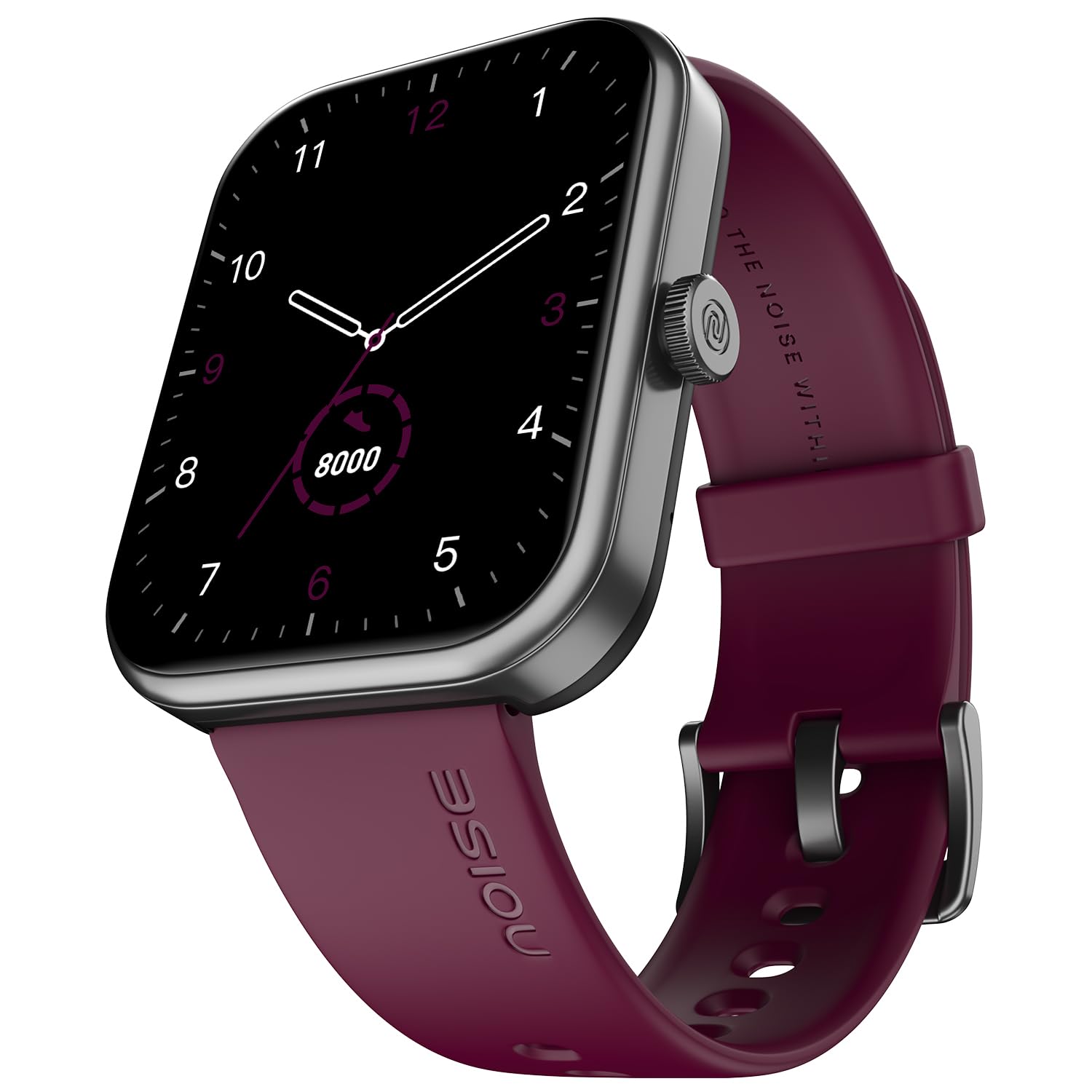 Noise Pulse 2 Max 1.85″ Display, Bluetooth Calling Smart Watch, 10 Days Battery, 550 NITS Brightness, Smart DND, 100 Sports Modes, Smartwatch for Men and Women (Deep Wine) Noise Pulse 2 Max 1.85″ Display, Bluetooth Calling Smart Watch, 10 Days Battery, 550 NITS Brightness, Smart DND, 100 Sports Modes, Smartwatch for Men and Women (Deep Wine)