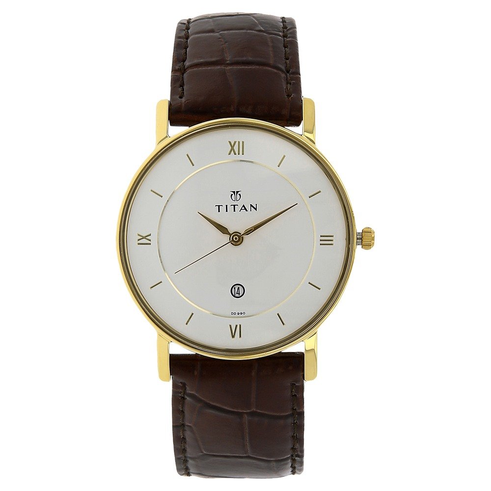 Titan CLASSIQUE Analog white Dial Men’s Watch NM9162YL01/NN9162YL01/NP9162YL01