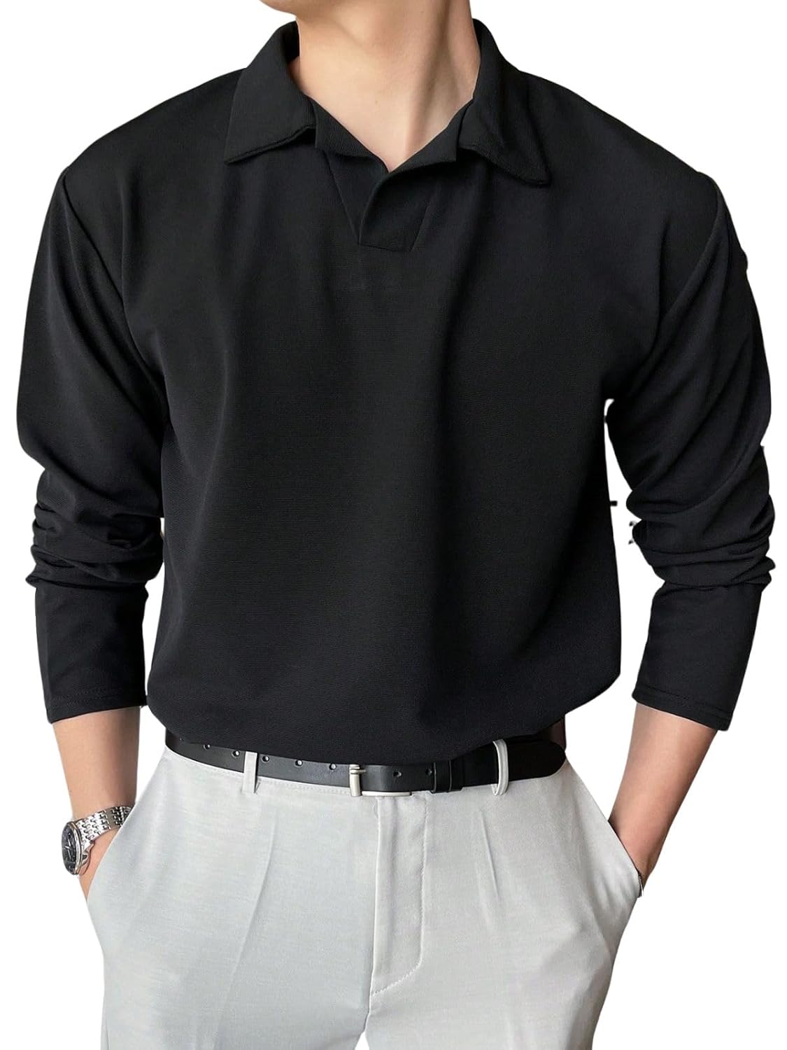Leriya Fashion Men’s Lycra Blend Regular Fit Polo T-Shirt Plain & Versatile (Available in Plus Size and Combo Pack of 2) Leriya Fashion Men’s Lycra Blend Regular Fit Polo T-Shirt Plain & Versatile (Available in Plus Size and Combo Pack of 2)