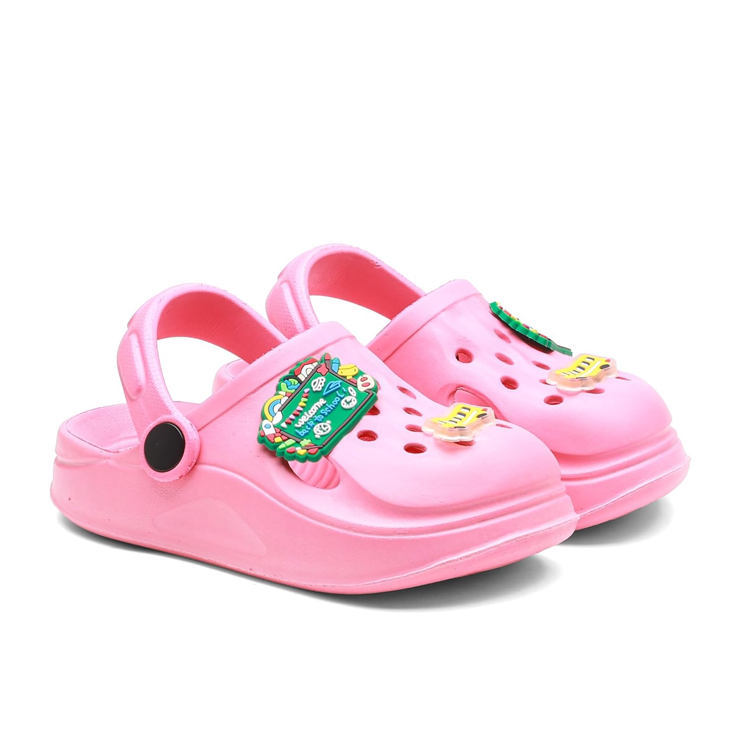 ASIAN Monk-01 Kids Clogs | Lightweight, Comfortable & Durable Slip-On Sandals for Boys & Girls | Anti-Slip Sole, Fun Cartoon Design & Easy Wear ASIAN Monk-01 Kids Clogs | Lightweight, Comfortable & Durable Slip-On Sandals for Boys & Girls | Anti-Slip Sole, Fun Cartoon Design & Easy Wear