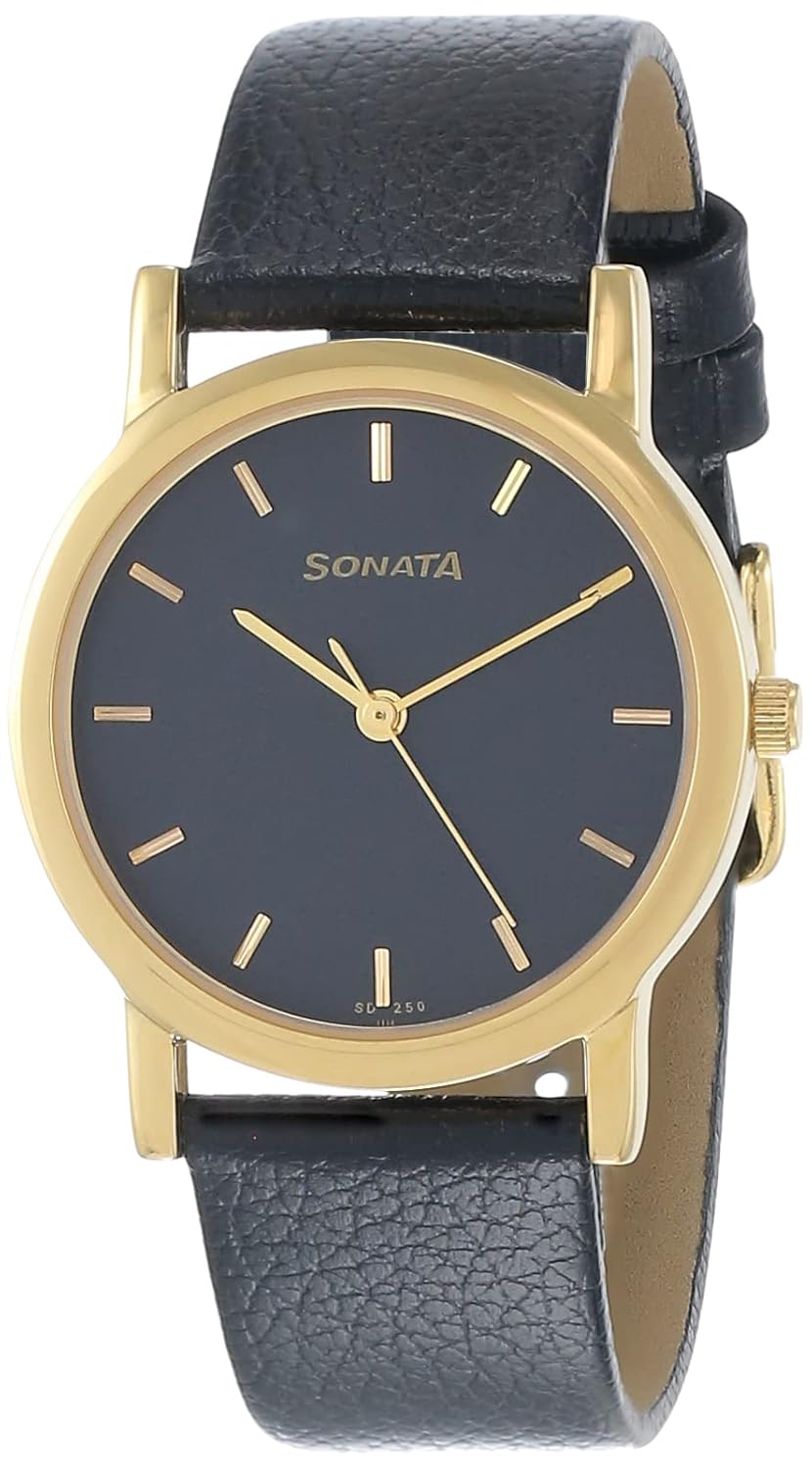 Sonata Analog Black Dial Men’s Watch-NL7987YL03W/NP7987YL03W