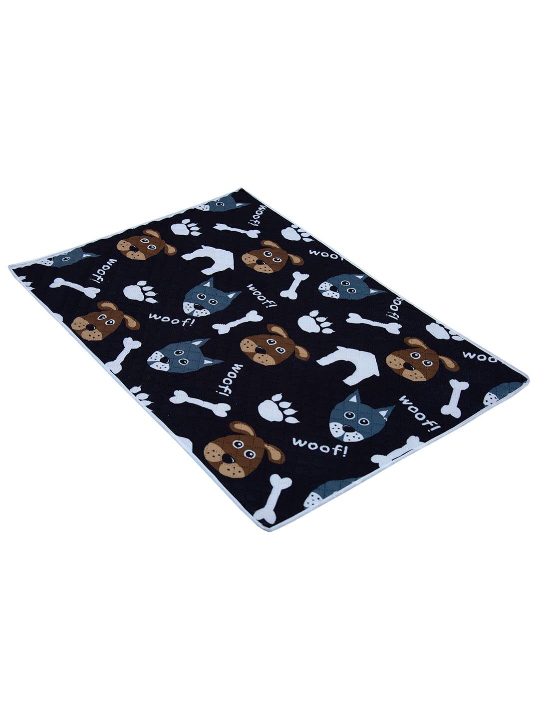 AAZEEM Soft Light Weight Mat for Dogs,Cats & Pets, (Size-M),Black AAZEEM Soft Light Weight Mat for Dogs,Cats & Pets, (Size-M),Black