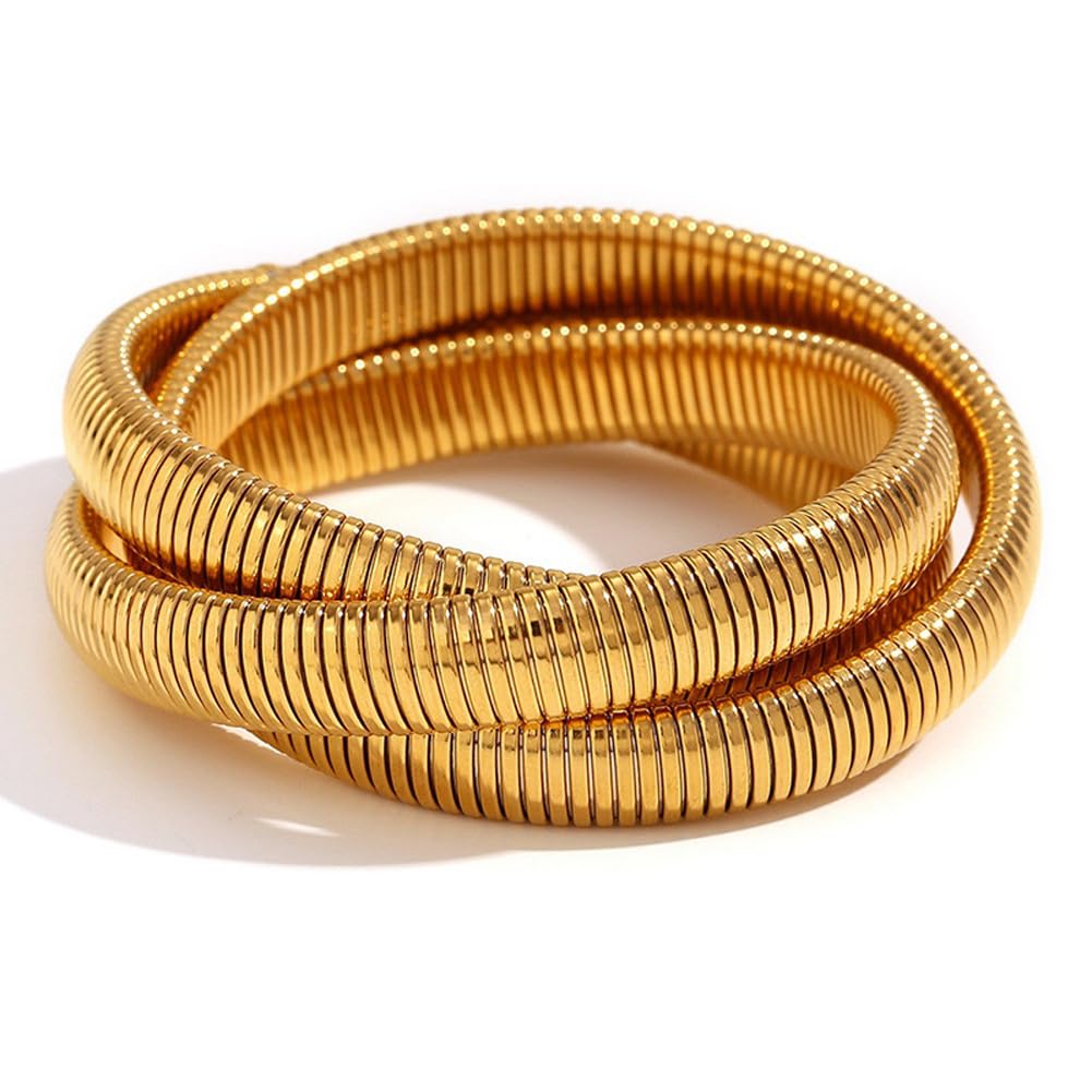 Shining Diva Fashion Latest Stylish Chunky Gold Cuff Bangle Bracelet for Women and Girls (16366b) Shining Diva Fashion Latest Stylish Chunky Gold Cuff Bangle Bracelet for Women and Girls (16366b)