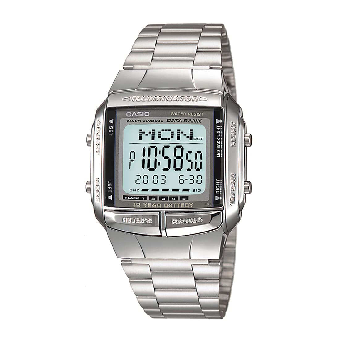 Casio Vintage Series Digital Grey Dial Unisex Watch – DB-360-1DF(DB27)
