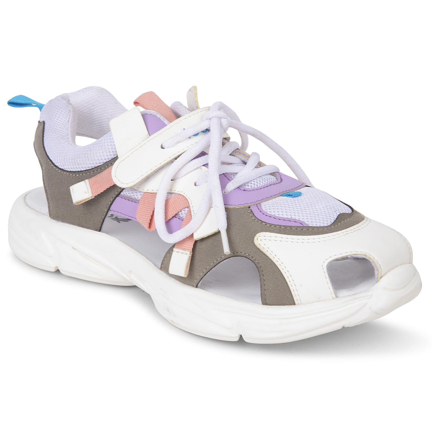 Liberty Leap7x CLOUDY-3E Casual Sandal for Kids With EVA Sole | PU Outsole Comfortable and Cushioned Footbed | Durable Summer Footwear for Indoor and Outdoor | Ideal for Everyday Wear