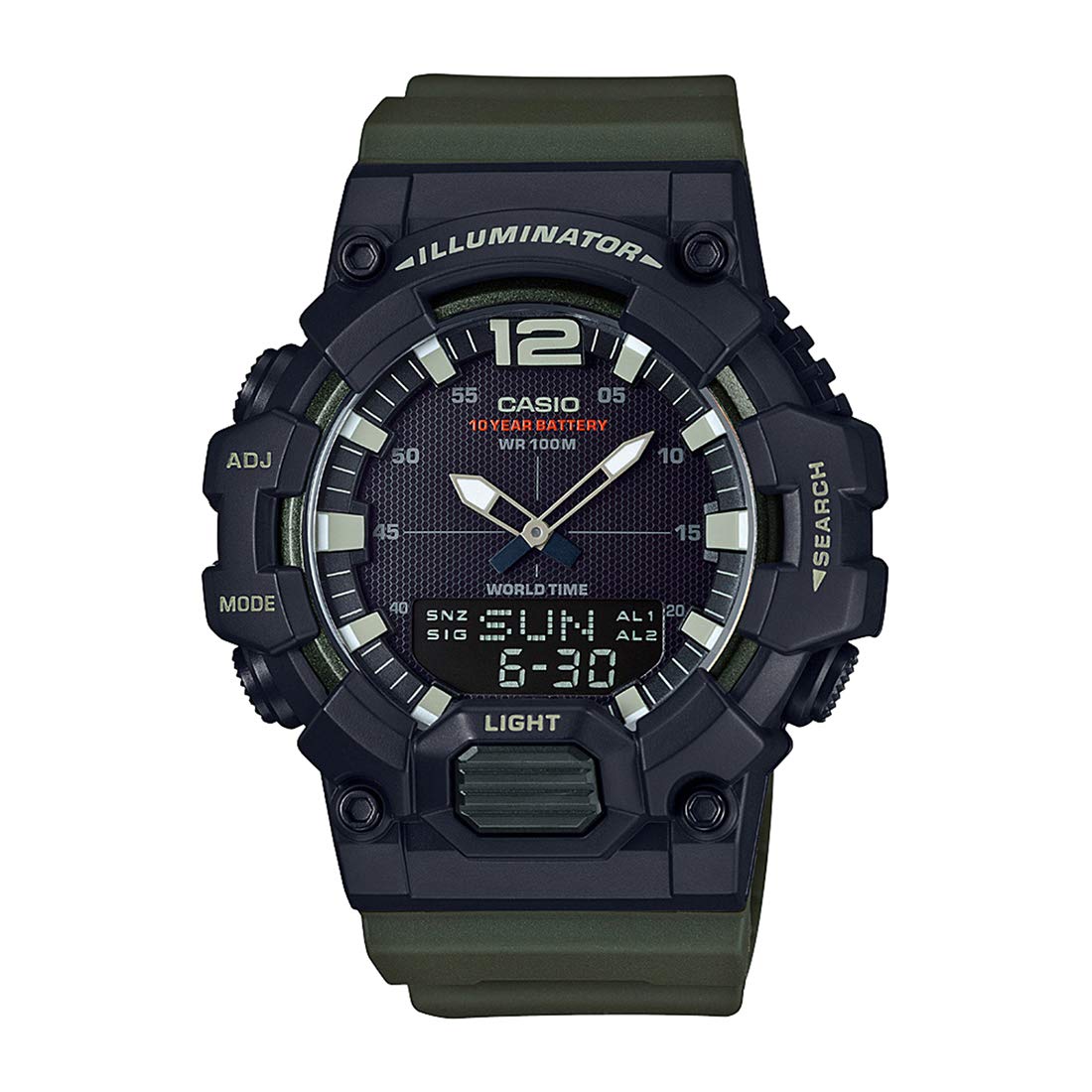 Casio Youth Digital Analog-Digital Black Dial Men’s Watch – HDC-700-3AVDF (D155)