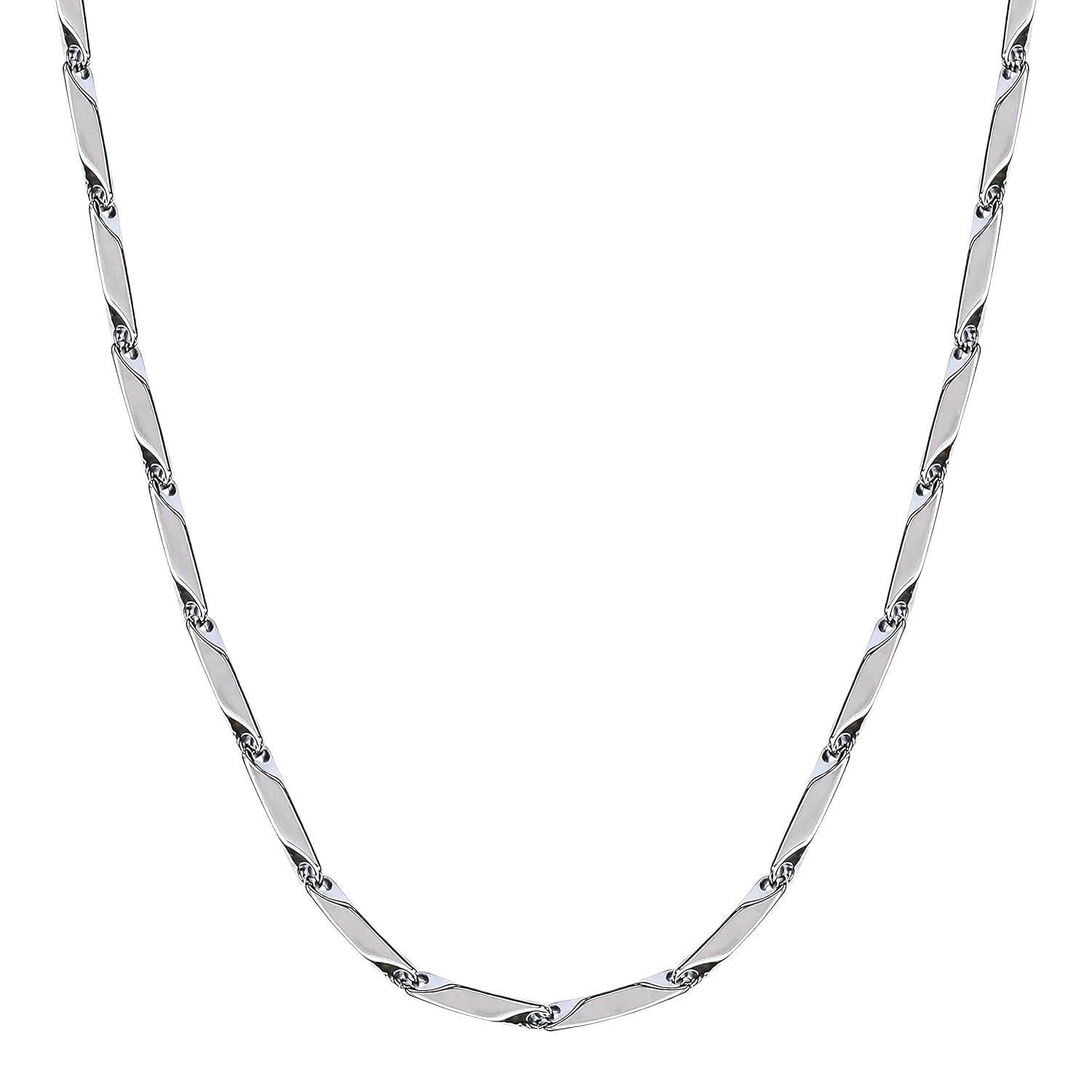 Fashion Frill Men’s Double Coated Popular Stainless Steel Silver Chain For Men Boys Girls Stylish Necklaces Silver Chain Anniversary Love Gift For Husband Unisex Chains 22 Inches Fashion Frill Men’s Double Coated Popular Stainless Steel Silver Chain For Men Boys Girls Stylish Necklaces Silver Chain Anniversary Love Gift For Husband Unisex Chains 22 Inches