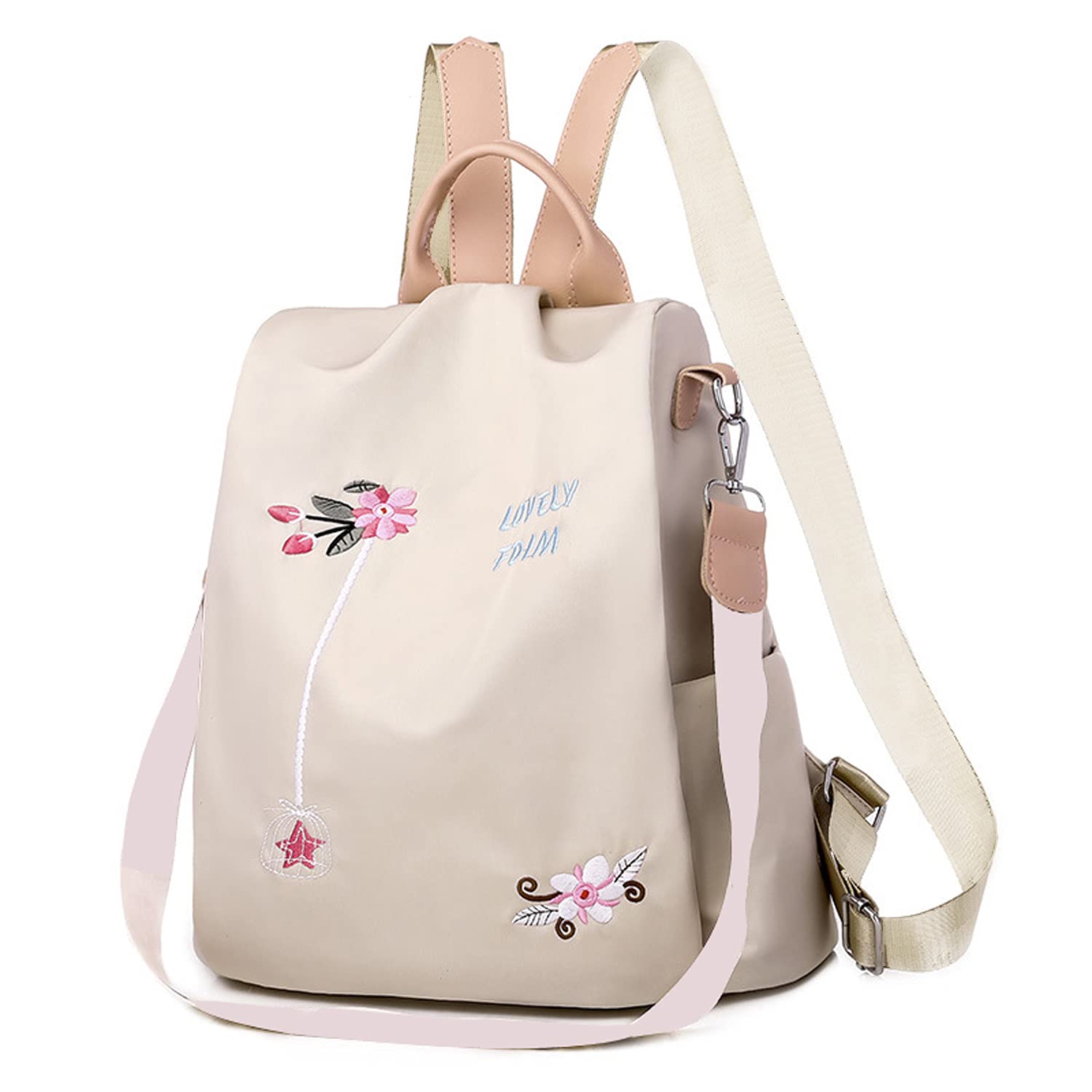 IRMAO 2021 New Flower Embroidered Artistic National Style Oxford Small Capacity Women’s Bag Generation Backpack IRMAO 2021 New Flower Embroidered Artistic National Style Oxford Small Capacity Women’s Bag Generation Backpack