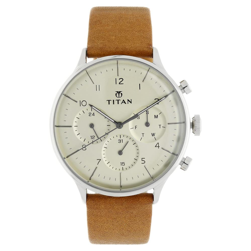 Titan Classique Analog Silver Dial Men’s Watch 90102SL01/NN90102SL01/NP90102SL01