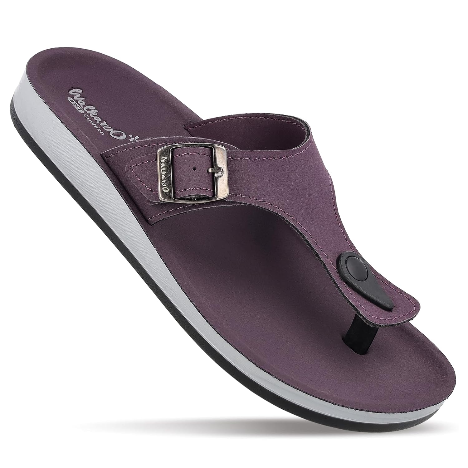 WALKAROO Women’s Fashion Sandals with Cushion Sole, Toe Seperator, Broad Straps and Lightweight – WE2349