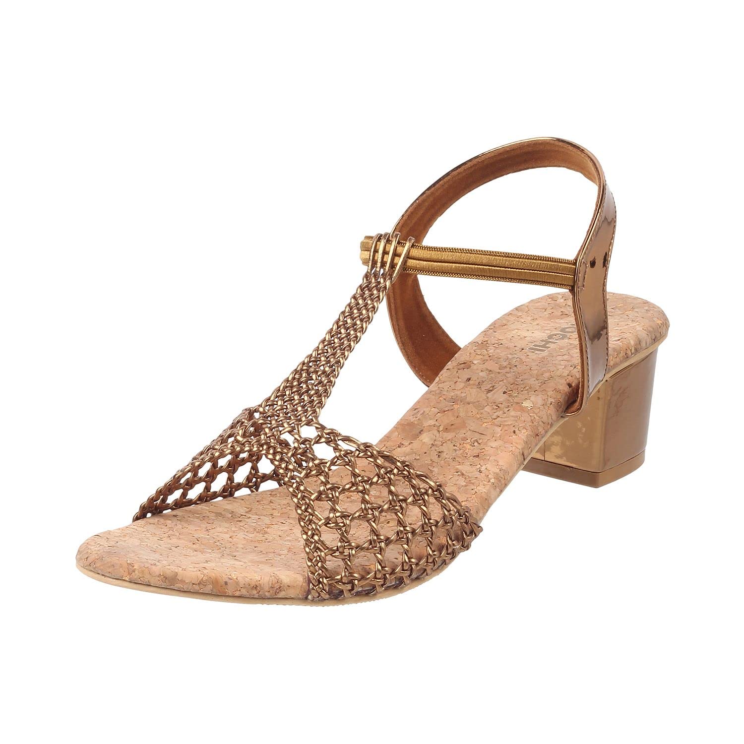 Mochi Women Block Heel Sandal Mochi Women Block Heel Sandal