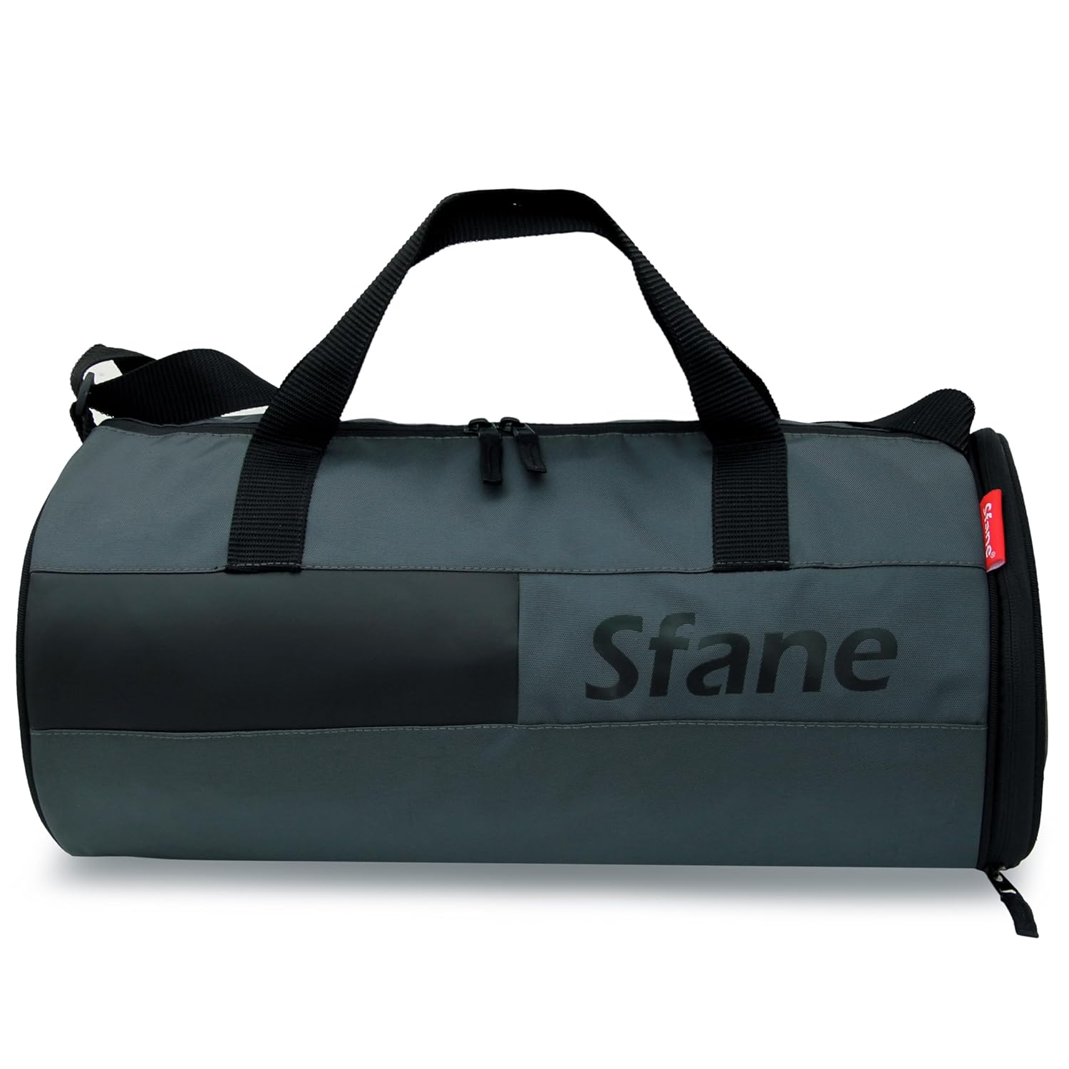Sfane Polyester 23cms Duffle/Shoulder/Gym Bag for Men & Women with Separate Shoe Compartment (Grey) Sfane Polyester 23cms Duffle/Shoulder/Gym Bag for Men & Women with Separate Shoe Compartment (Grey)