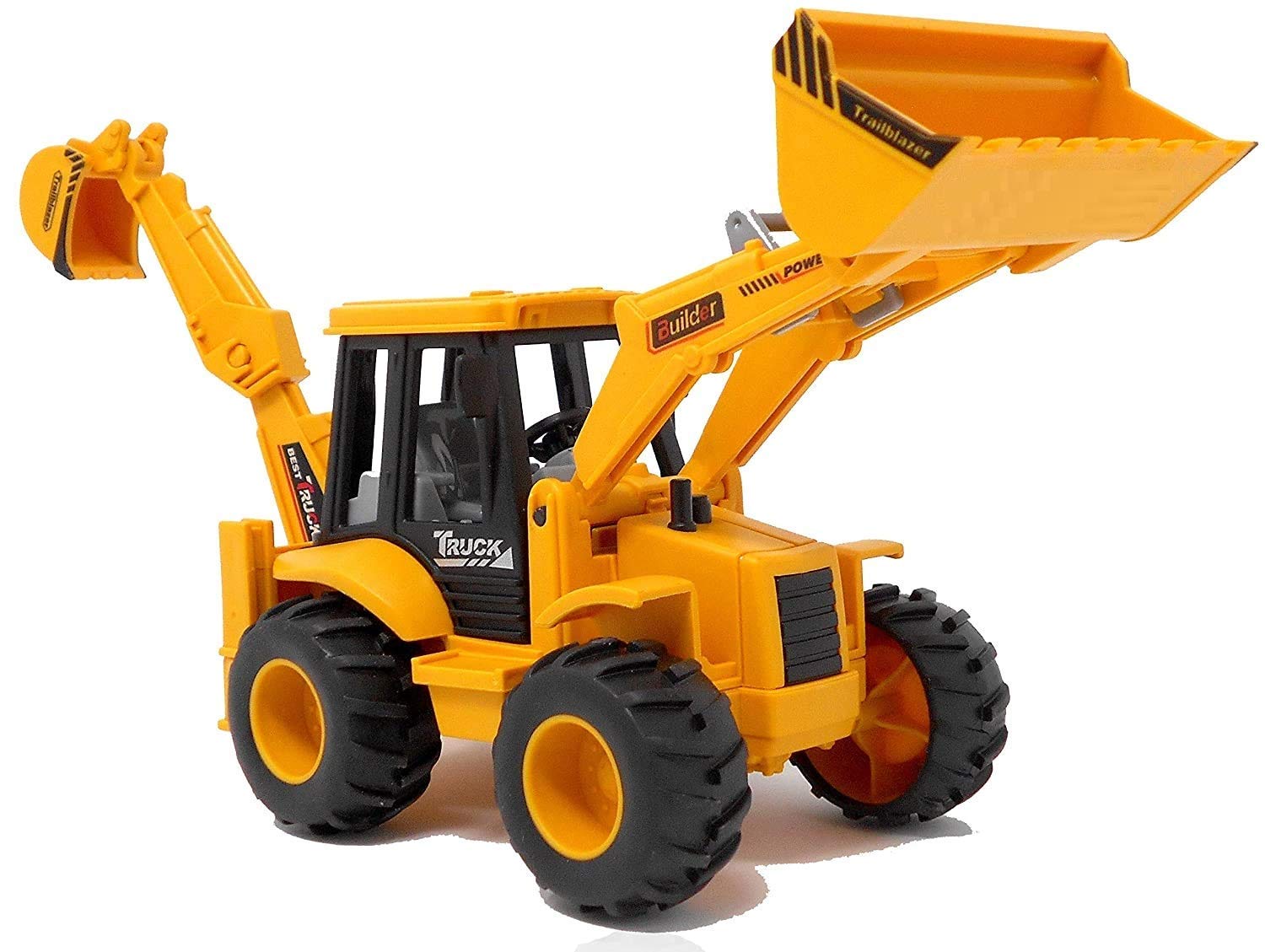 PRIME DEALS 2 In 1 Bulldozer And Excavator Construction Toy Vehicle – Yellow (Bulldozer And Excavator), Kid PRIME DEALS 2 In 1 Bulldozer And Excavator Construction Toy Vehicle – Yellow (Bulldozer And Excavator), Kid