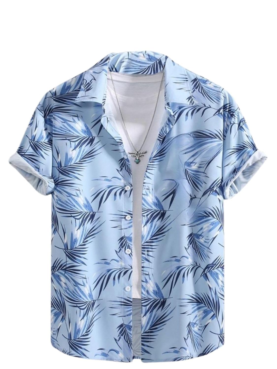 DHRUVI TRENDZ Men’s Rayon Shirt – Summer Button Down Shirts | Half Sleeve Printed |Formal |Casual Stylish | Man Regular Fit DHRUVI TRENDZ Men’s Rayon Shirt – Summer Button Down Shirts | Half Sleeve Printed |Formal |Casual Stylish | Man Regular Fit