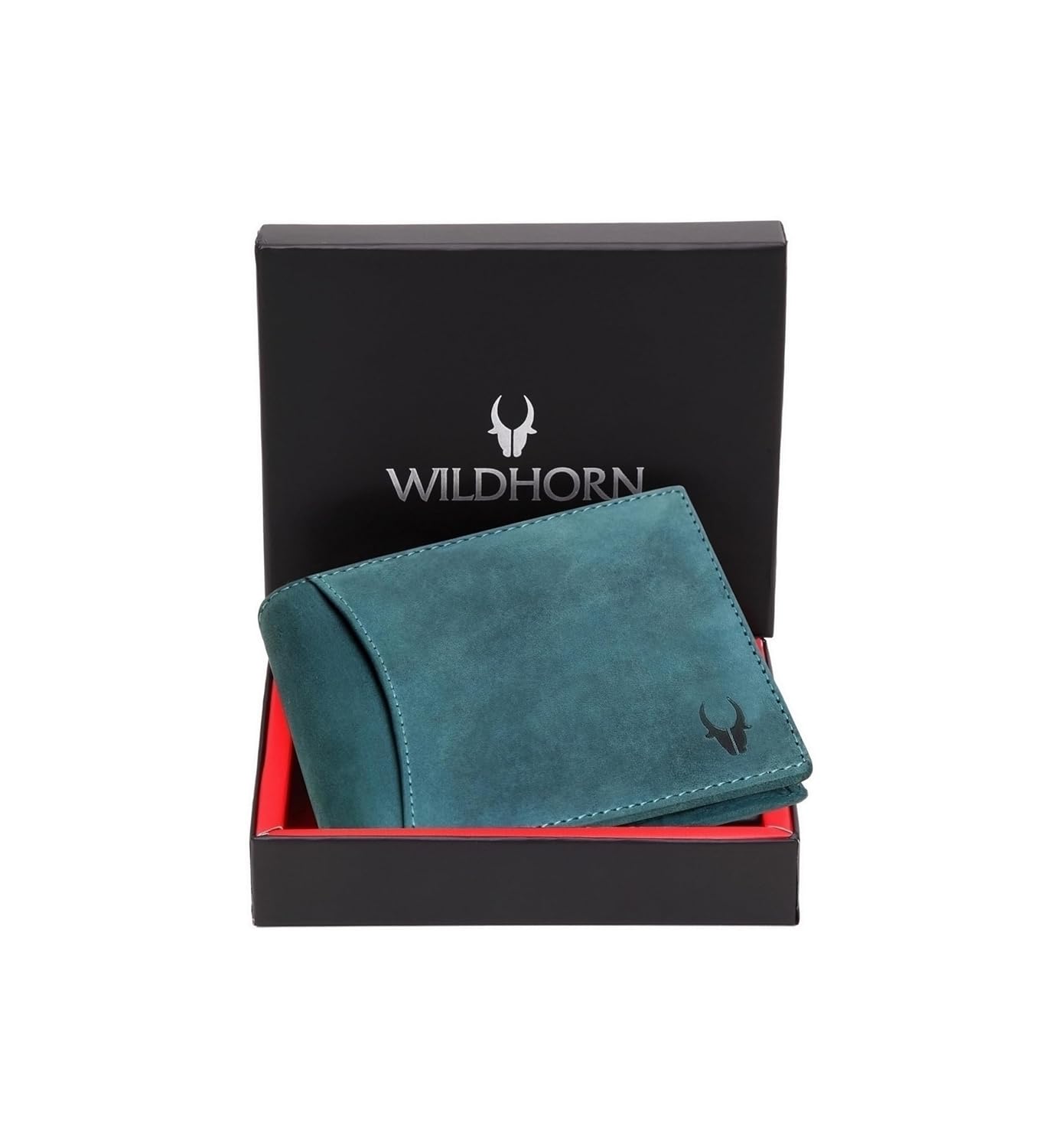 WildHorn Blue Hunter Leather Men’s Wallet WildHorn Blue Hunter Leather Men’s Wallet