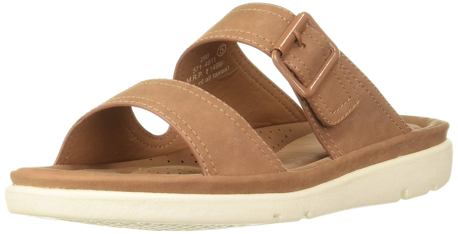 Bata Comfit Women’s CARLENE Slippers (5714911_BROWN_4 UK)