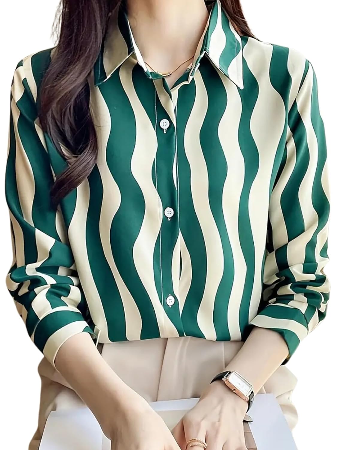 GRECIILOOKS Shirt for Women Stylish | Long Shirt for Women | Oversized Shirt for Women | Women Shirt | Woman TOP GRECIILOOKS Shirt for Women Stylish | Long Shirt for Women | Oversized Shirt for Women | Women Shirt | Woman TOP