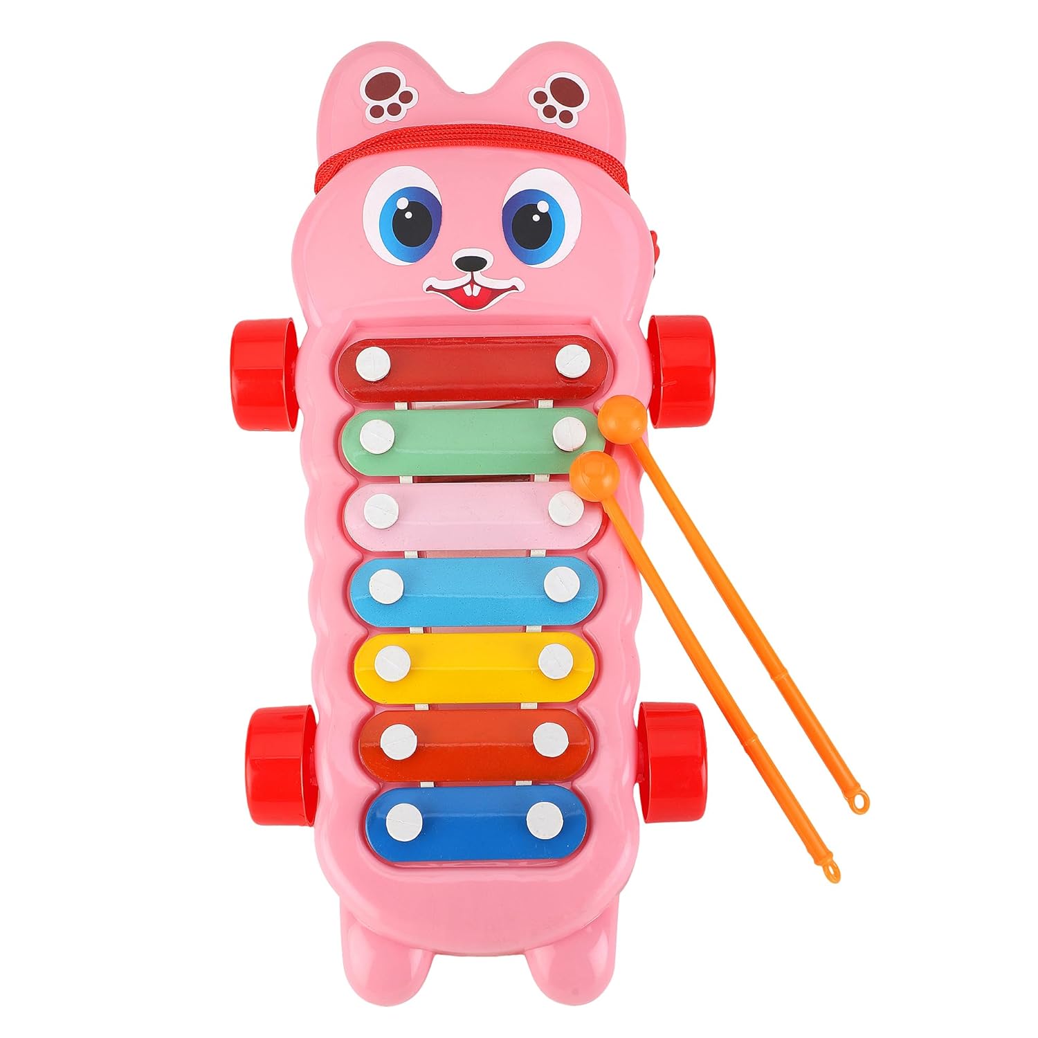 Mommers Xylophone Musical Educational Toy for Kid (1-3Year Old) I Toddlers Babies Kids Girls, Boys I 2-in-1 Piano Combined I Safe for Drum Sticks for Fast and Fun Learning for Kid- Pink Mommers Xylophone Musical Educational Toy for Kid (1-3Year Old) I Toddlers Babies Kids Girls, Boys I 2-in-1 Piano Combined I Safe for Drum Sticks for Fast and Fun Learning for Kid- Pink