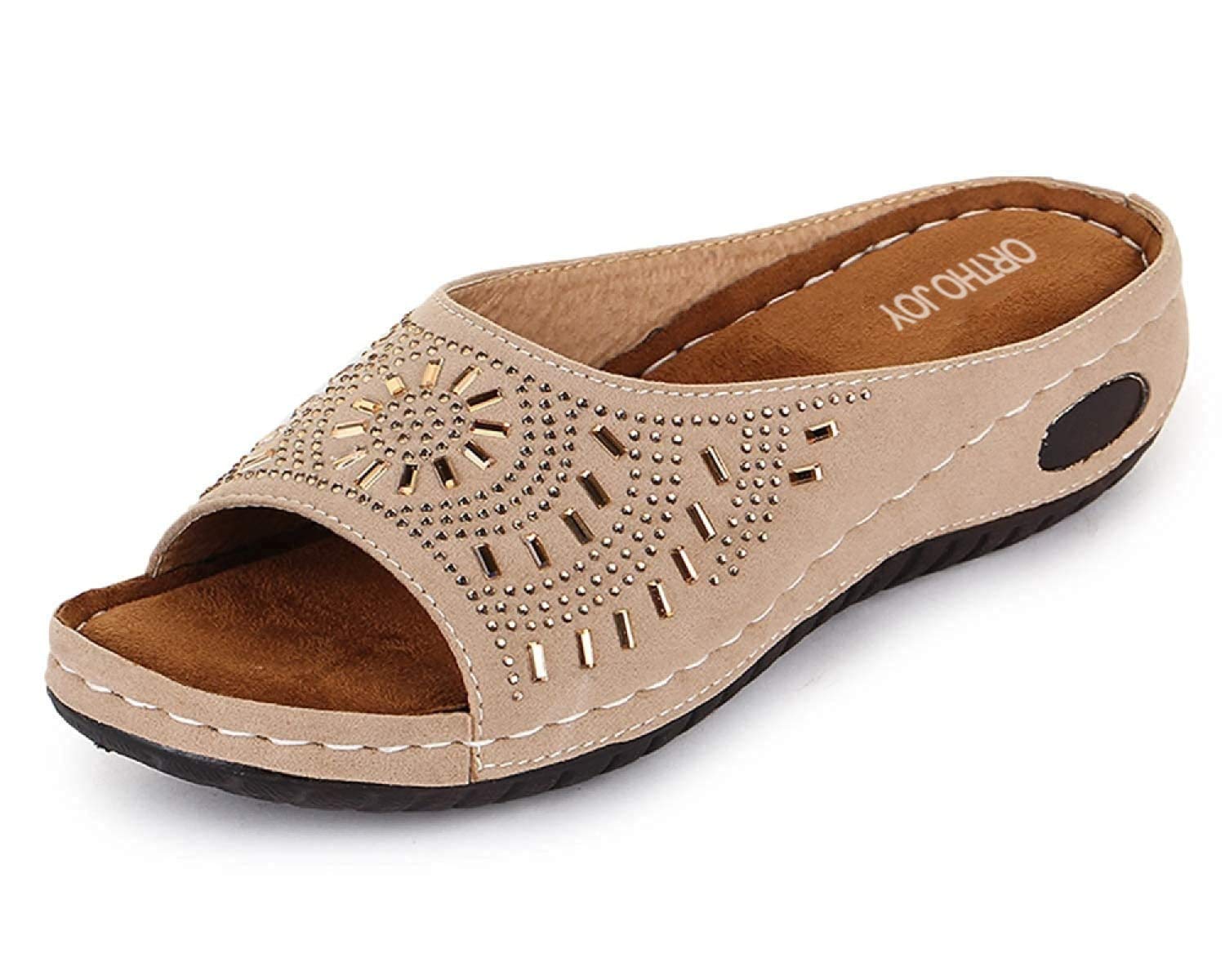 ORTHO JOY Extra-Soft Comfortable Fancy Slippers Flip Flop for women