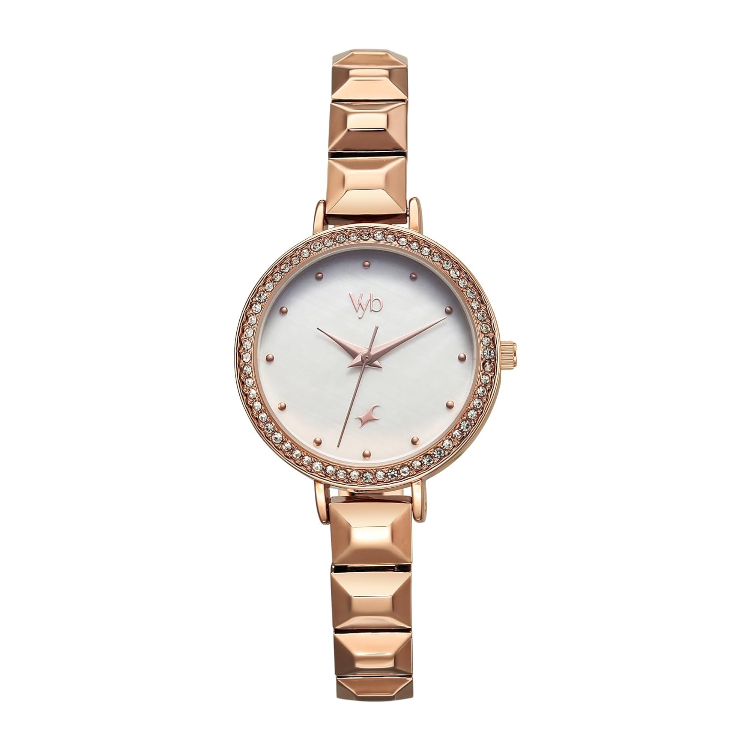 Fastrack Analog Mother of Pearl Dial Women’s Watch-FV60050WM01W Fastrack Analog Mother of Pearl Dial Women’s Watch-FV60050WM01W