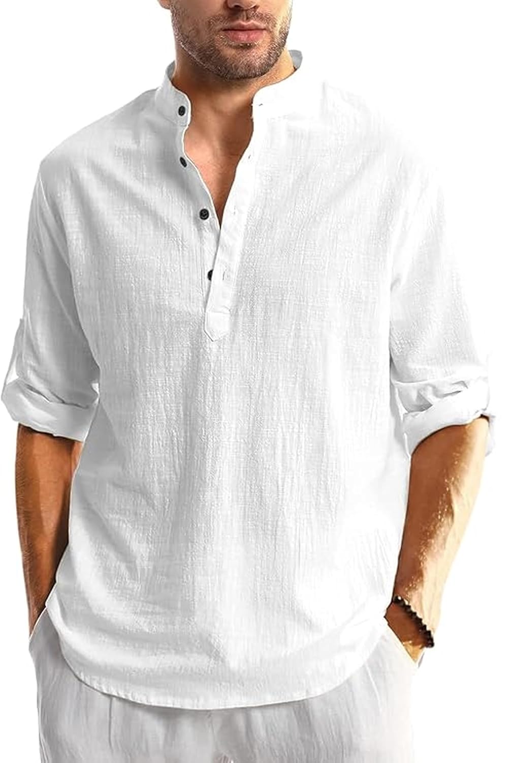 Bellstone Men’s Solid Regular Fit Kurtas