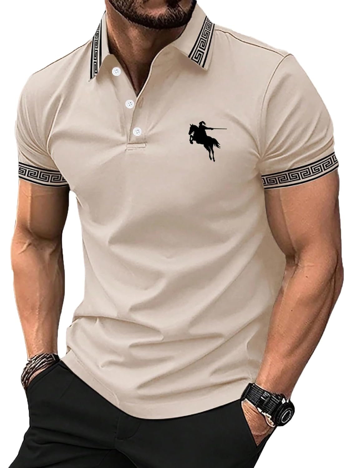 Lymio Solid Regular Fit Men T Shirt