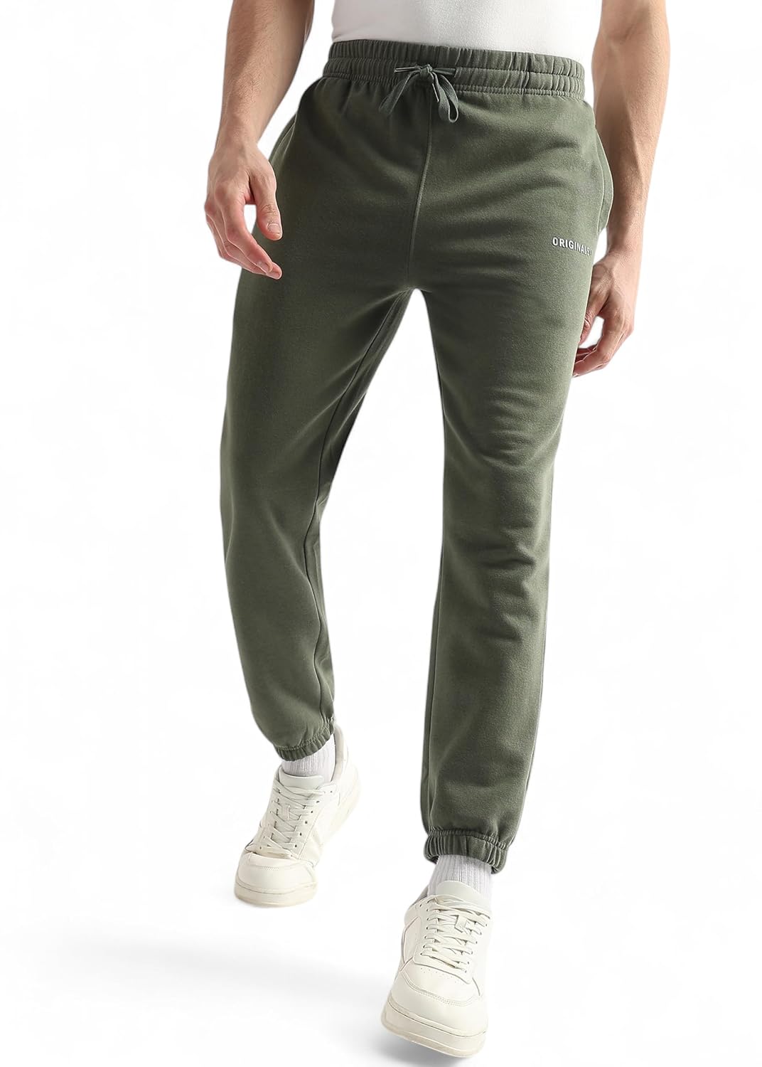 Alan Jones Clothing Men’s Regular Fit Mid Rise Fleece Jogger Regular Pants For Winterwear Alan Jones Clothing Men’s Regular Fit Mid Rise Fleece Jogger Regular Pants For Winterwear