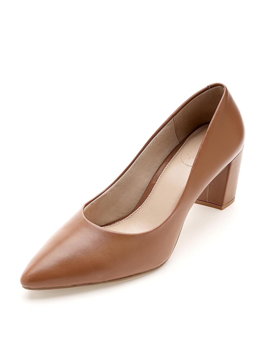 Symbol Premium Women’s ‘Desk to Dinner’ Block Heel Pumps (Ortholite Insole|Stylish Heels)