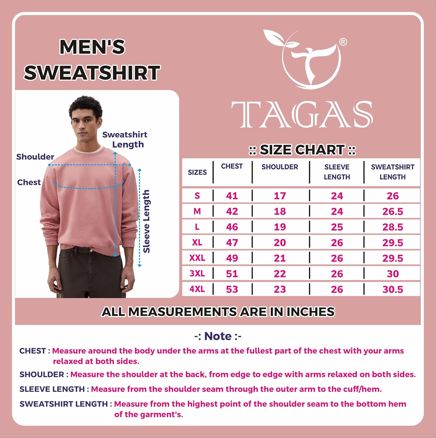 TAGAS Men Sweatshirt
