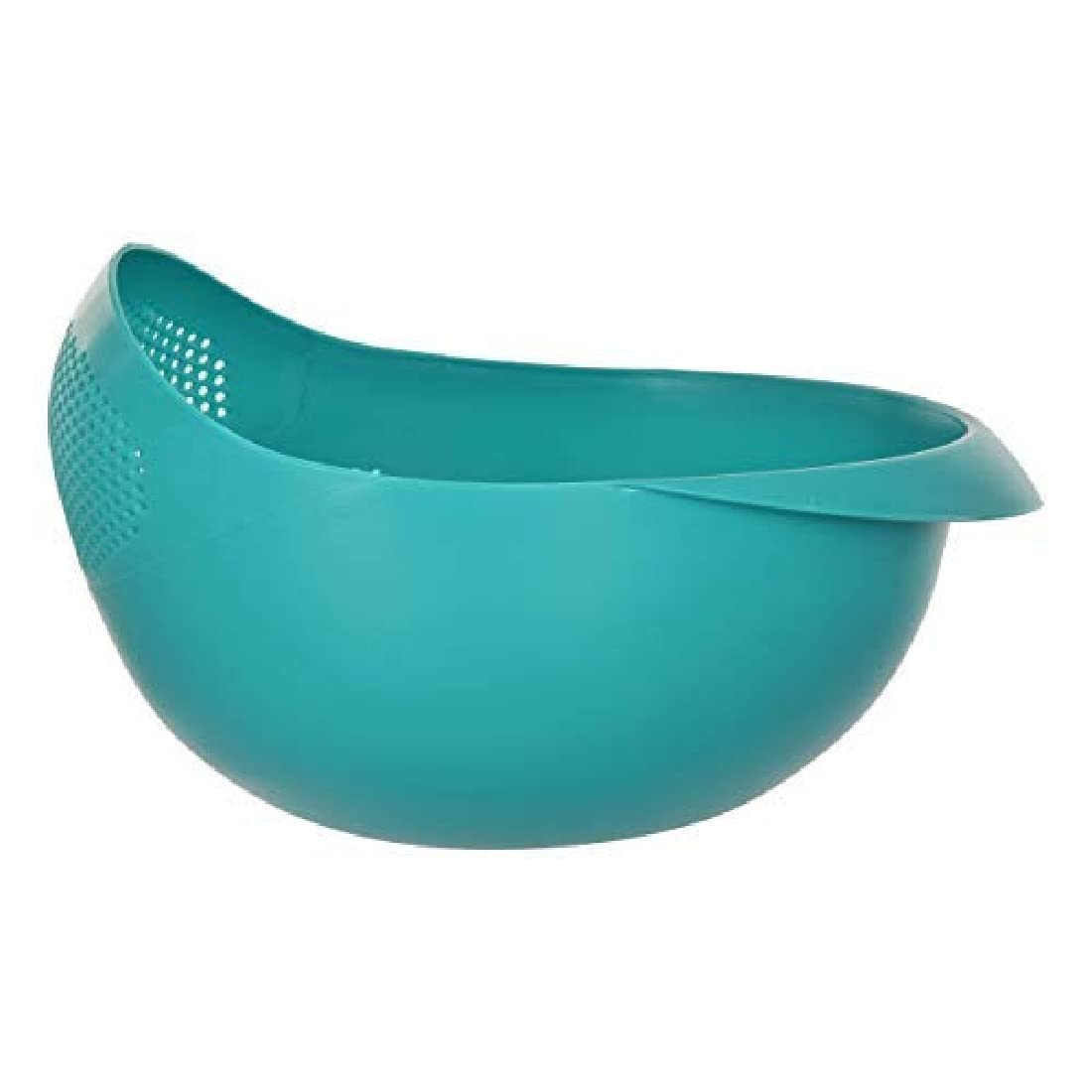 Clazkit Food Strainer Colander, Fruit Basket, Pasta Strainer, Vegetable Strainer, Kitchen Sieve, Washing Bowl, Unbreakable, (Color May Vary), Plastic – 11.3 x 18 x 24.1 Centimeters