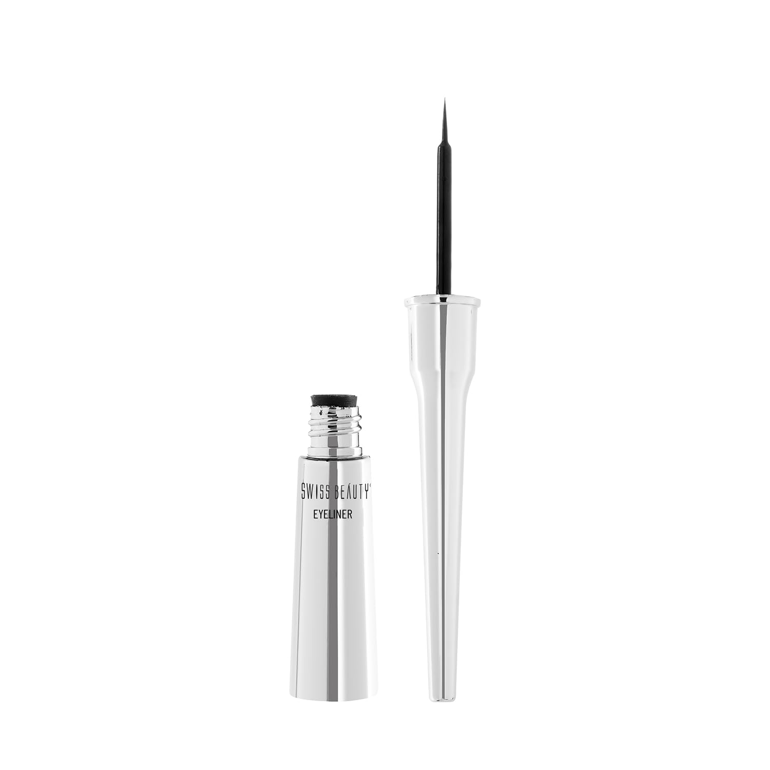 SWISS BEAUTY Eyeliner, Eye MakeUp, Black, 7ml