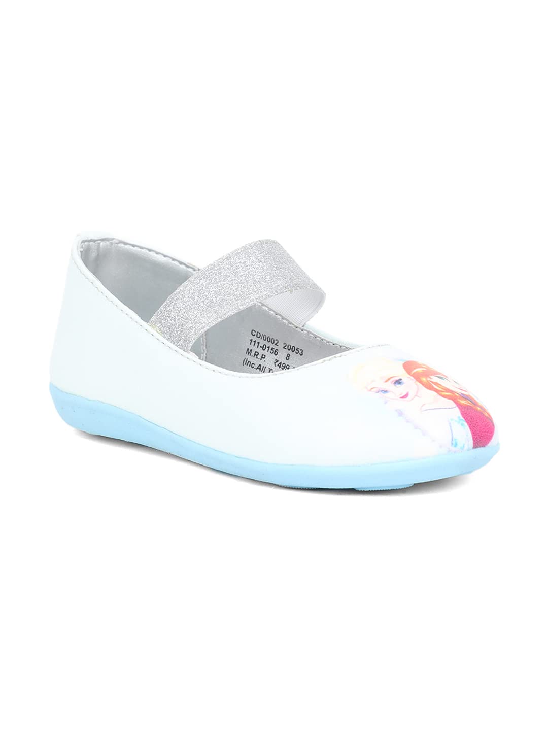 Disney Girls Aqua Multicolor Belle Flats UK 10 (1110456) Disney Girls Aqua Multicolor Belle Flats UK 10 (1110456)
