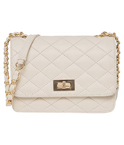 ADISA Women’s Girls Quilted Cross Body Sling Bag (SL5059-NEW)