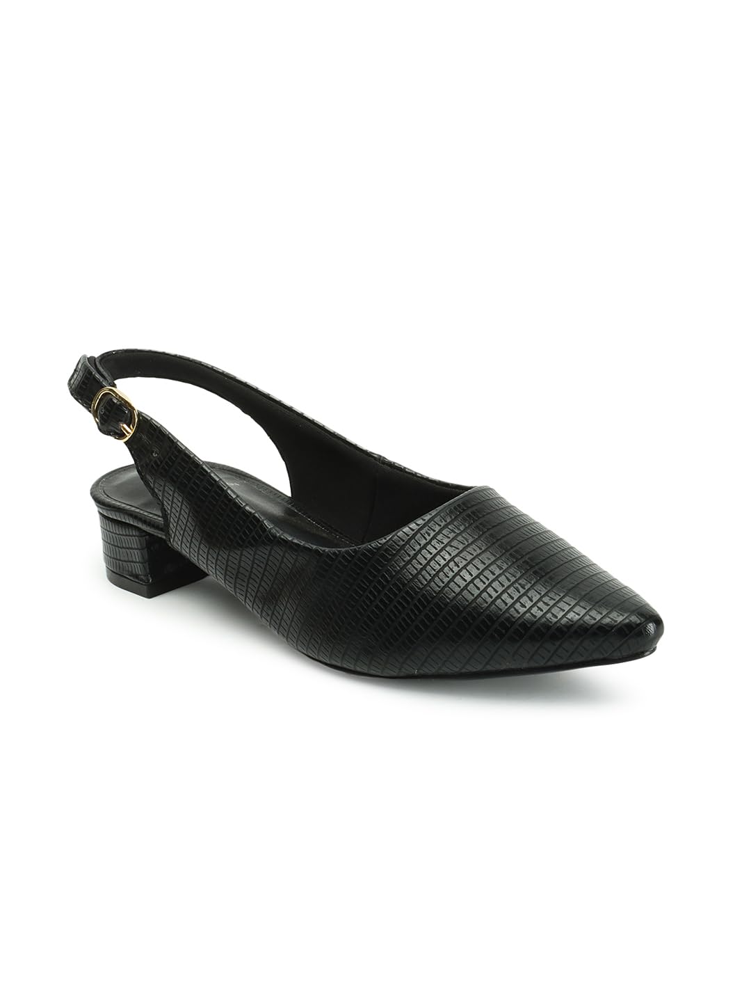 Carlton London Women’s Pointed Toe Block Heel Mule