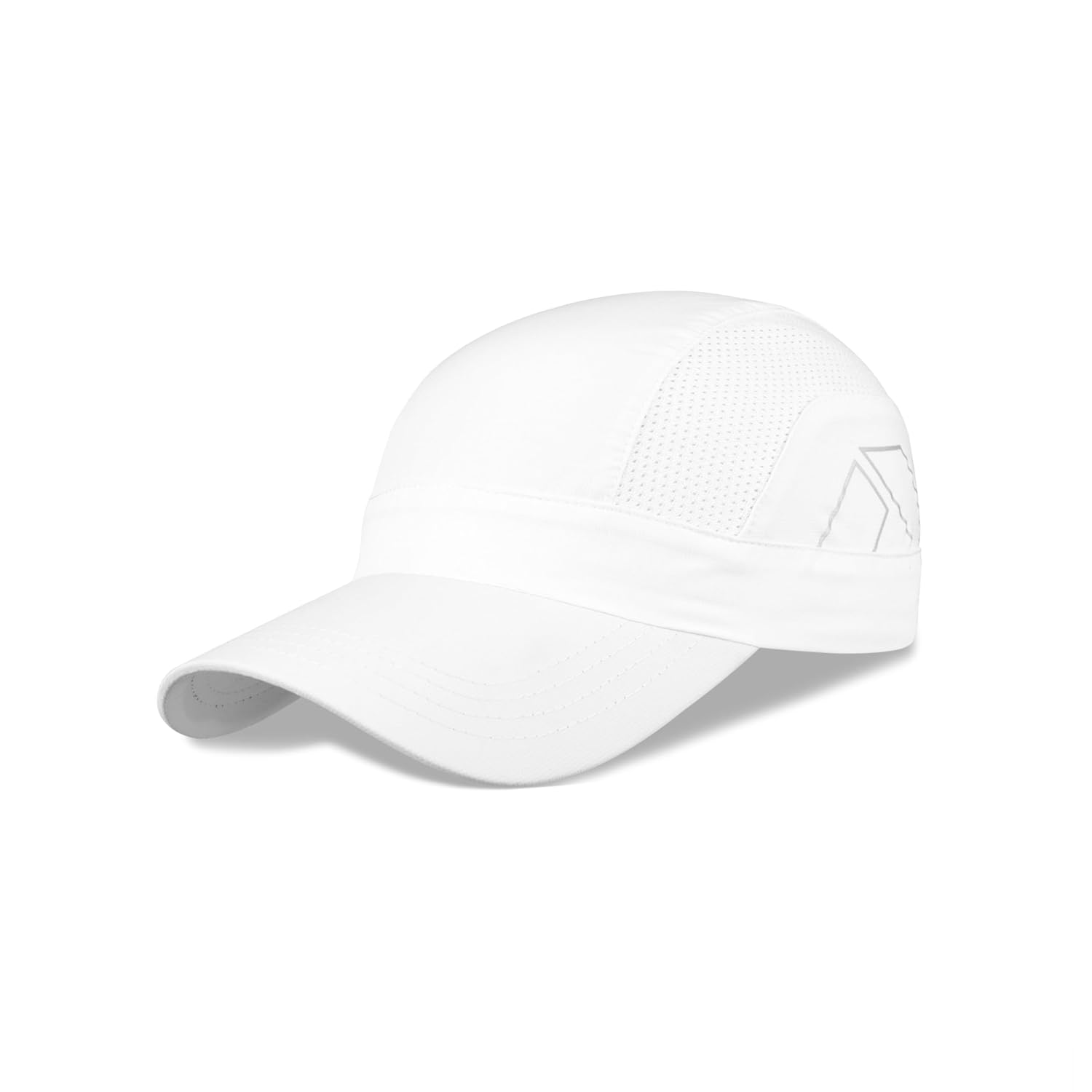 Nivia Aero Unisex Sports Cap, Lightweight Brick Dobby Weave Fabric, Built-in Vent Mesh Zones with Adjustable Strap for Outdoor Sports, Running, Training
