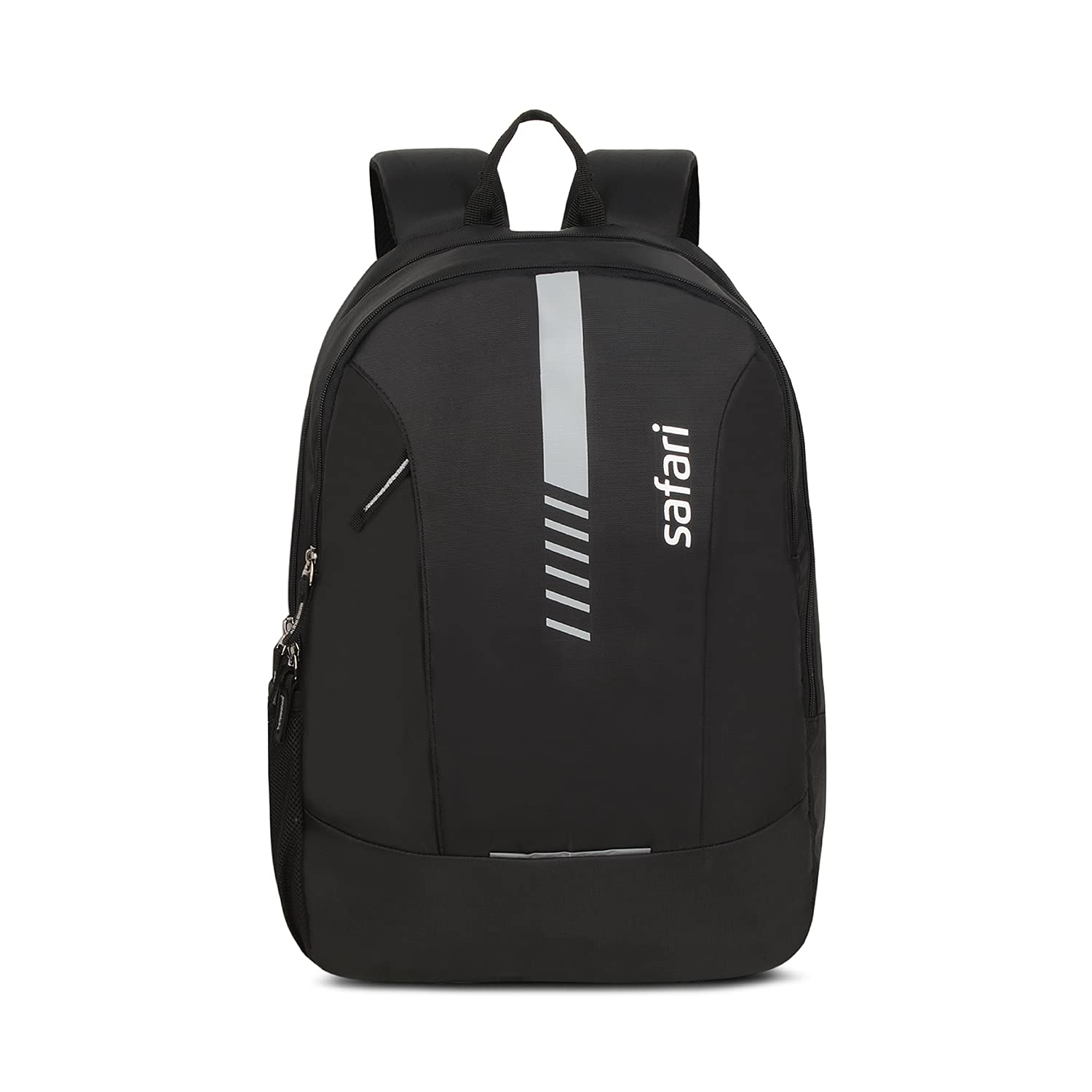 Safari Flash Medium 26L Water Resistant Polyester Casual Standard Backpack – Black