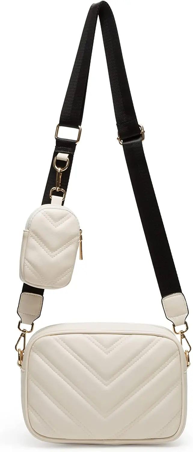 ADISA Women’s Girls Cross Body Sling Bag with Pouch