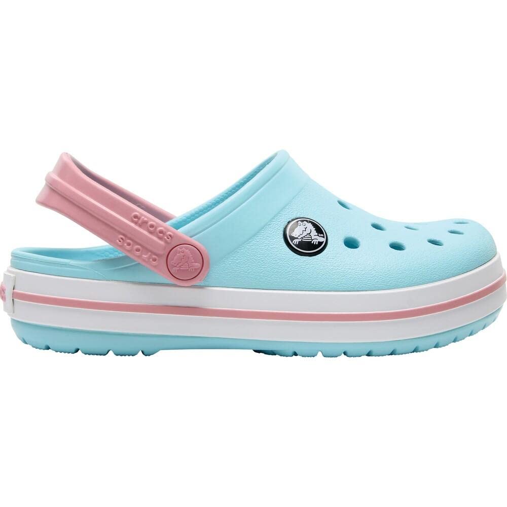 Crocs Unisex Kids Crocband Clog 207006-4S3 Ice Blue/White J3