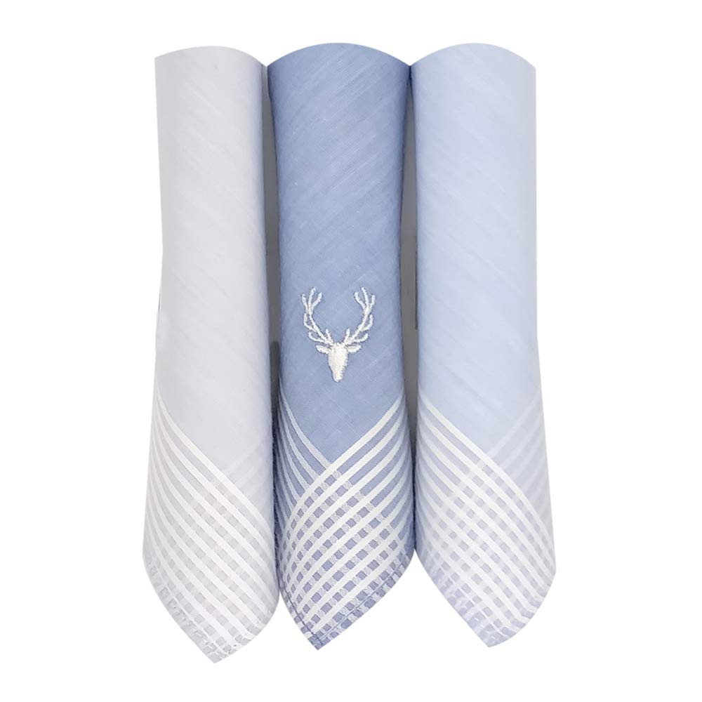 Allen Solly Men’s Cotton Pastel Multicolour Handkerchief- Pack of 3