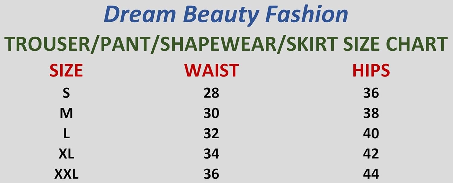 Dream Beauty Fashion Women’s High Waist Bell Bottom Trouser, Elastic Flared Bootcut Pants, Stretchy Parallel Leg for Casual Office Work wear